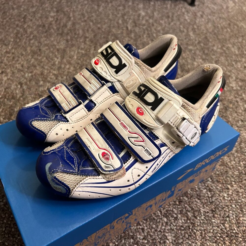 Eu 39.5- Sidi Genius 6.6 SP Carbon Cycling Road Shoes